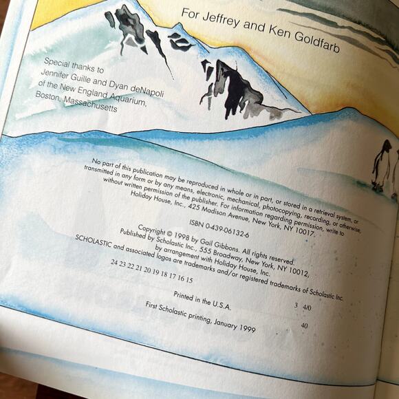 Vintage 1999 Scholastic Penguins Paperback Book - Picture 2 of 8